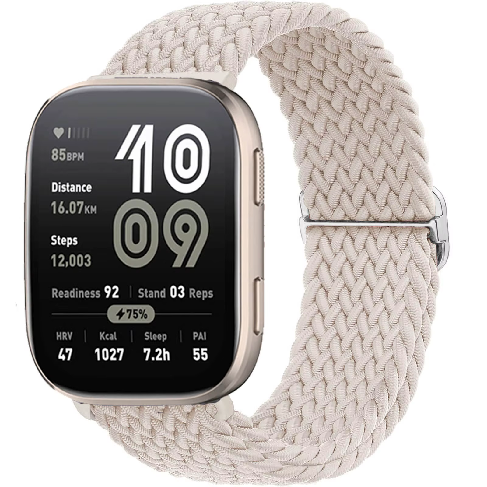 Bracelet à boucle Solo tressé pour Amazfit bip 6/5/équilibre/GTS/4/2e/Mini/3/GTR/4/2/3/Pro/20mm 22mm
