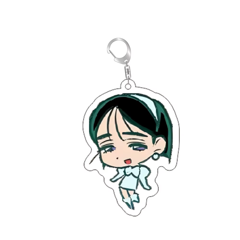 Porte-clés Chibis de scène Alien, Luka Ivan jusqu'à Mizi Hyuna Sua, accessoires de jeu, pendentif po