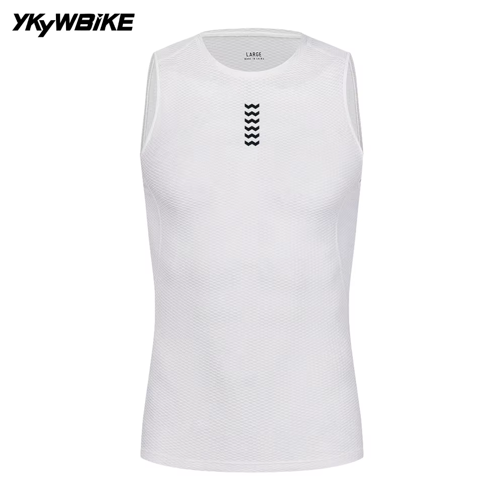 YKYWBIKE hommes cyclisme couche de Base gilet été Ride Jersey vtt vélo vélo maille sous-vêtements Cy