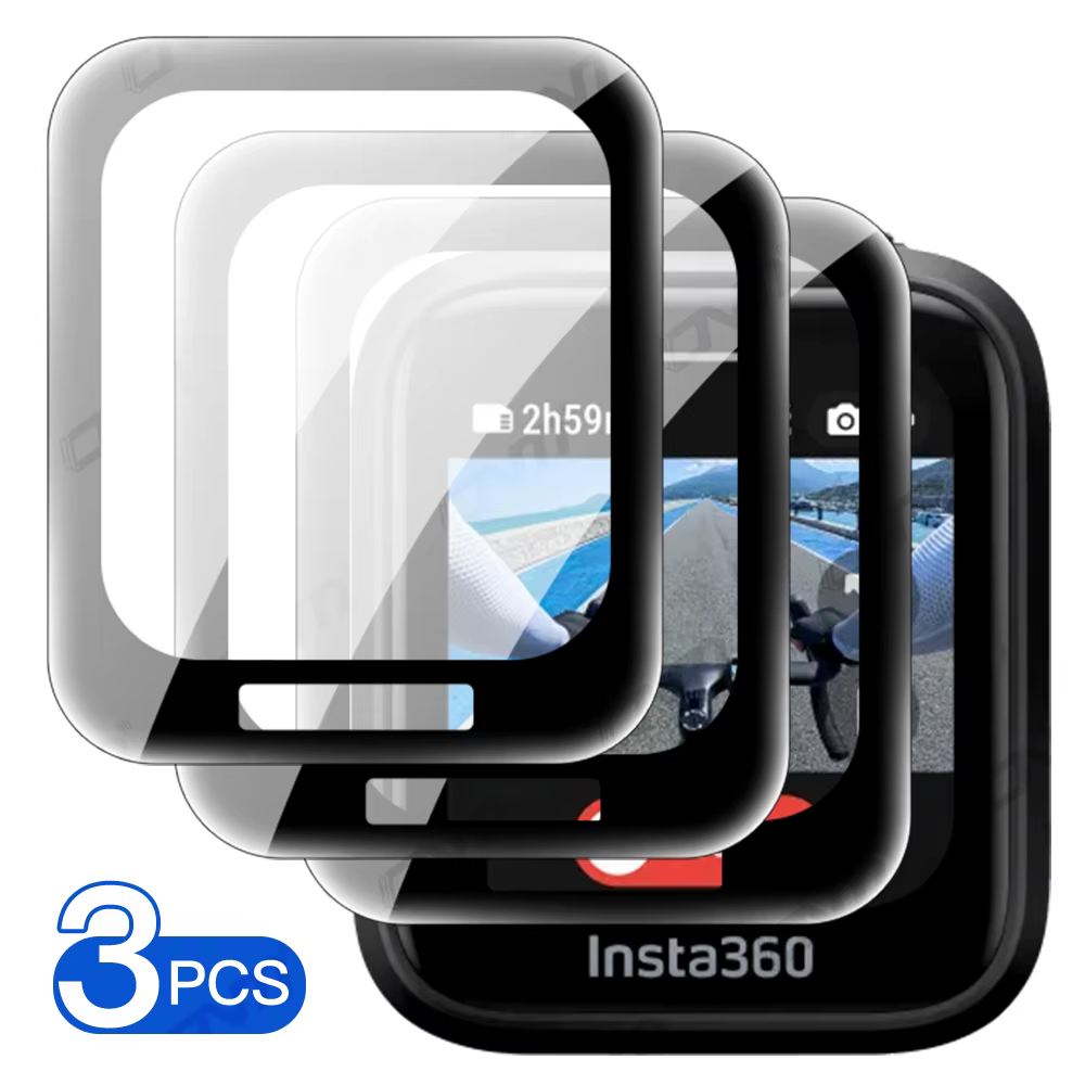 [3PCS] Protecteur d'écran pour télécommande Insta360 GPS Preview - Film de protection flexible anti-