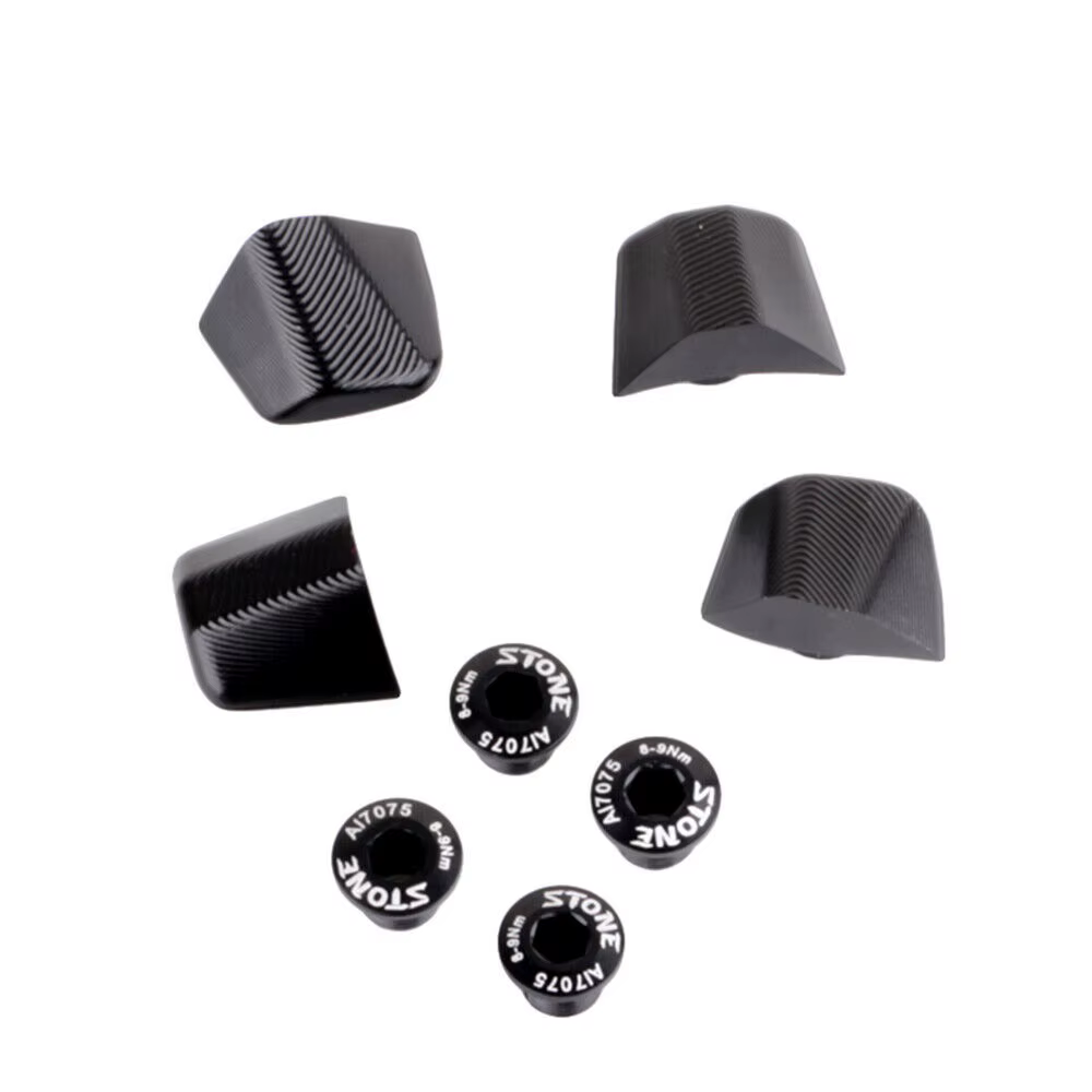 Boulons à plateau unique, écrous décorés en alliage pour Shimano FC-9000 R7000 R8000 R9100 R9200 fc-