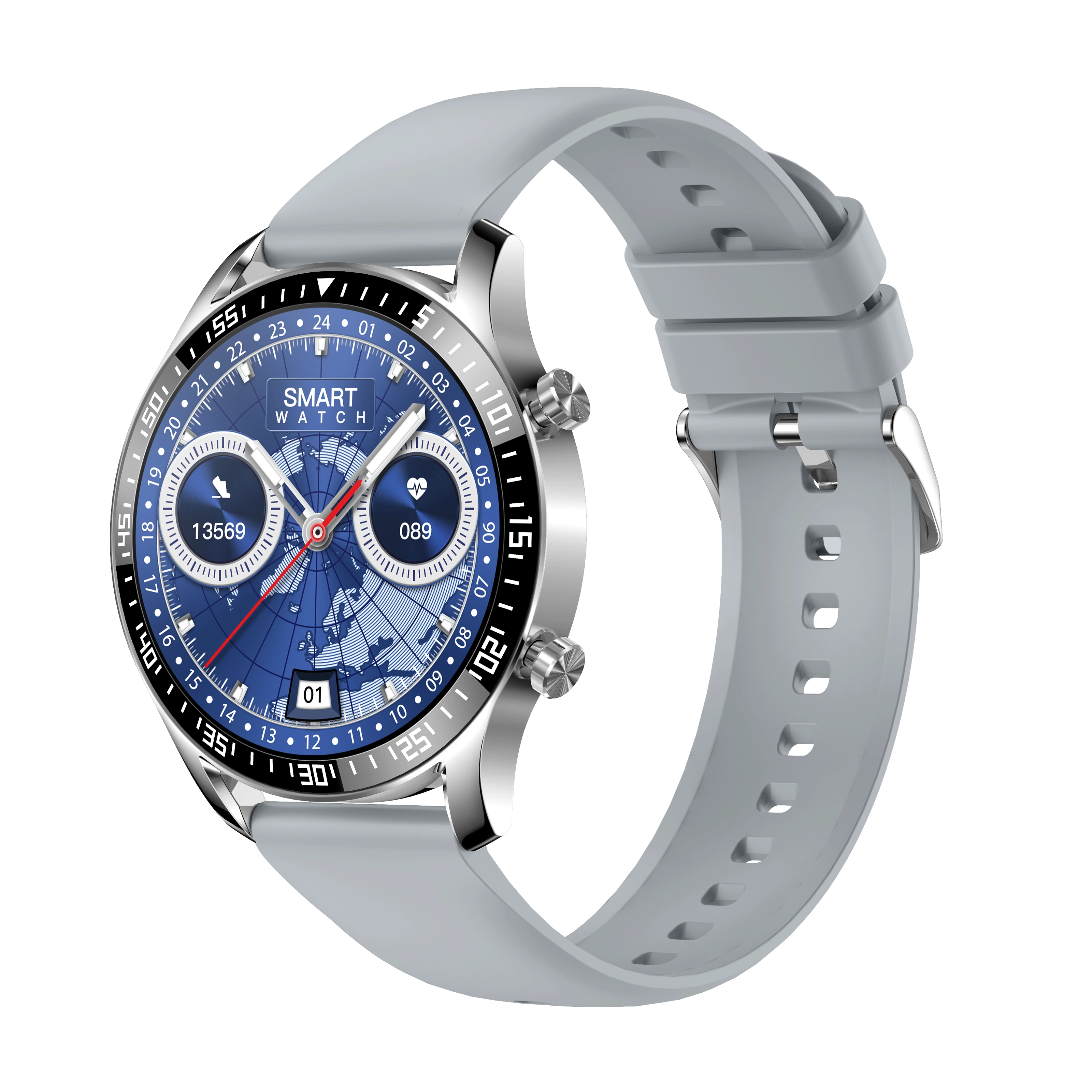 Montre connectée de sport pour hommes et femmes, avec appels Bluetooth, contrôle de caméra, lecteur 