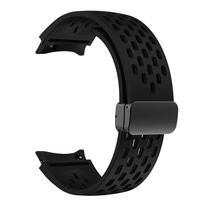 Bracelet respirant pour Samsung Galaxy Watch 4/5/7/6 Classic/5 Pro, 40mm 44mm, sangles magnétiques, 