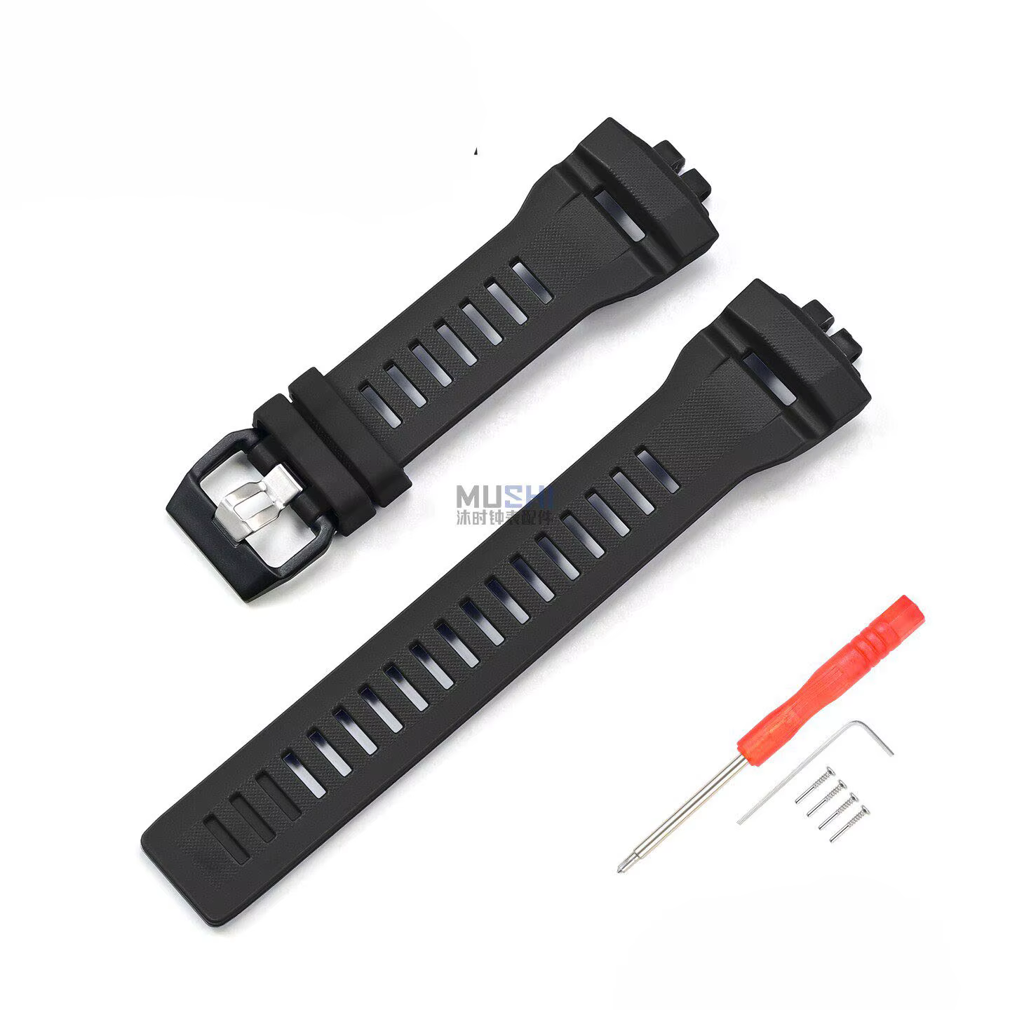Bracelet de montre pour G-SHOCK Casio GBD-200-1A GBD-200RD-4 Bracelet en Silicone souple ceinture de