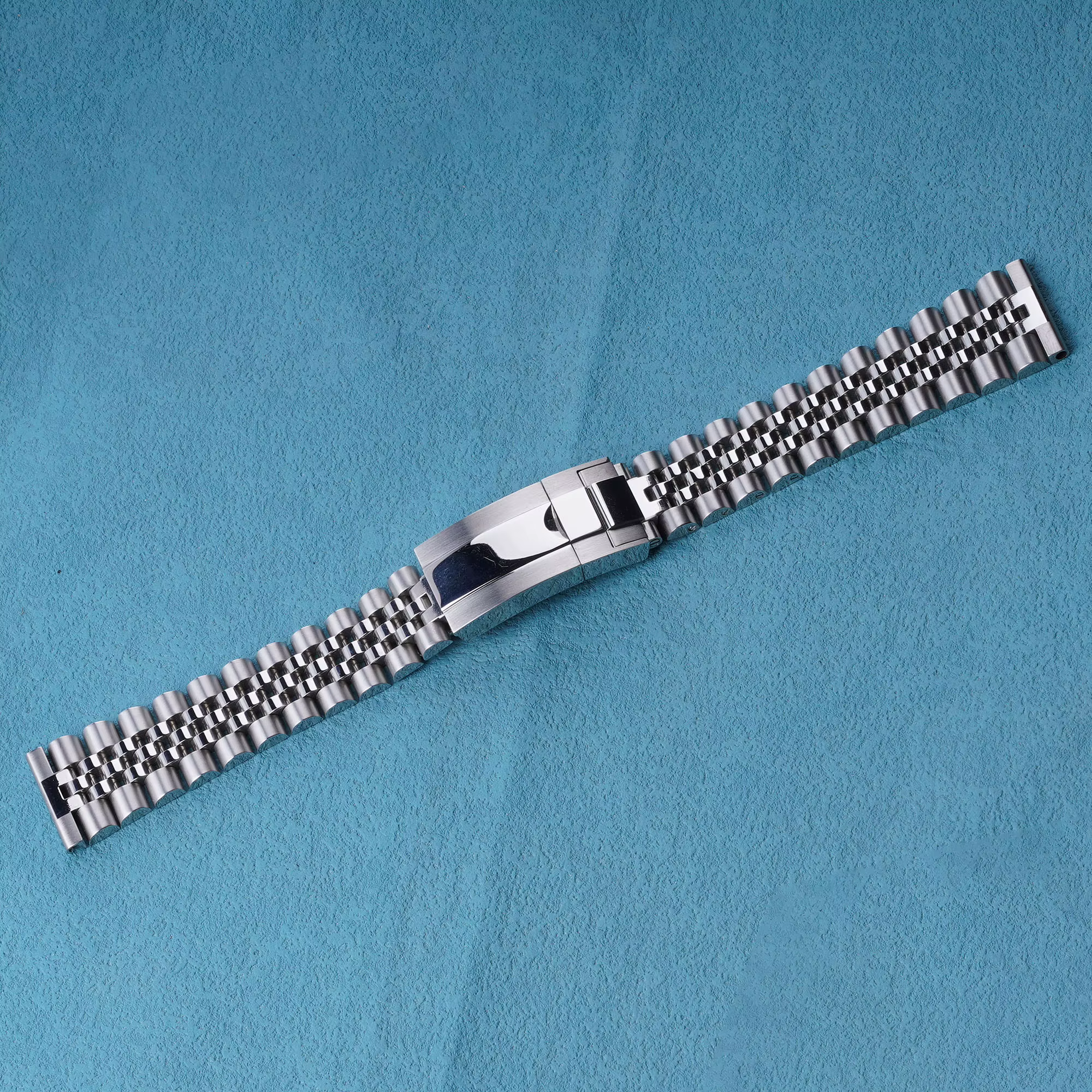 Bracelet de montre de remplacement en acier inoxydable argenté 20 mm 22 mm, bracelet de montre de re