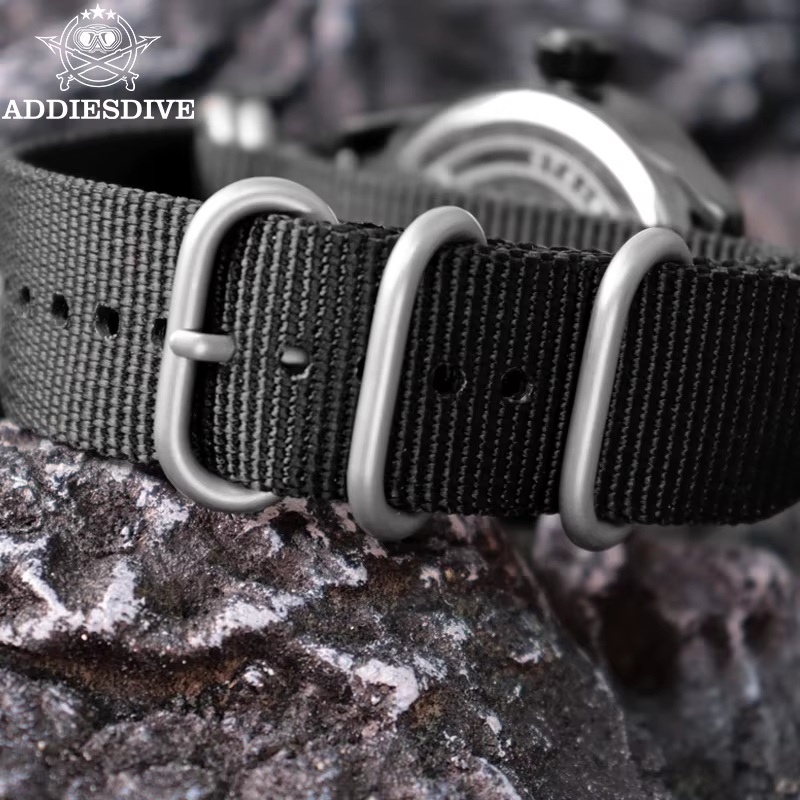 ADDIESDIVE nouvelle montre analogique pour hommes 50m montre lumineuse étanche mode sport grand cadr