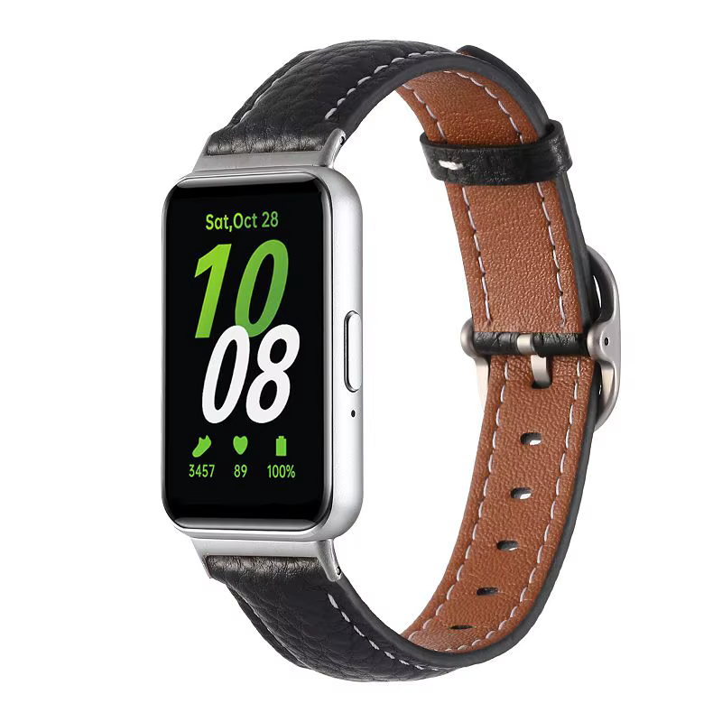 Bracelets en cuir pour Samsung Galaxy Fit 3, bracelet de montre en cuir véritable, bracelet de montr