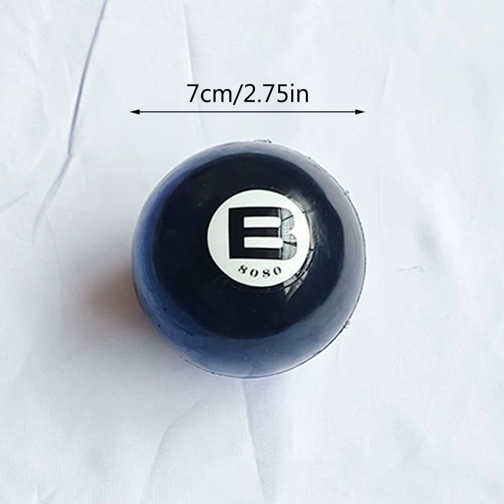 Boîtier de montre boule ouverte Durable 6.5cm noir 8088 caoutchouc sûr fiable Portable horloger mont