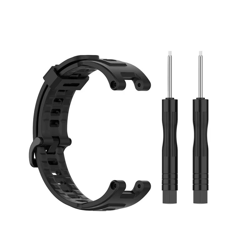 Bracelet de montre pour Huami Amazfit T Rex Pro /Trex Pro, Bracelet en Silicone pour Amazfit t-rex/t