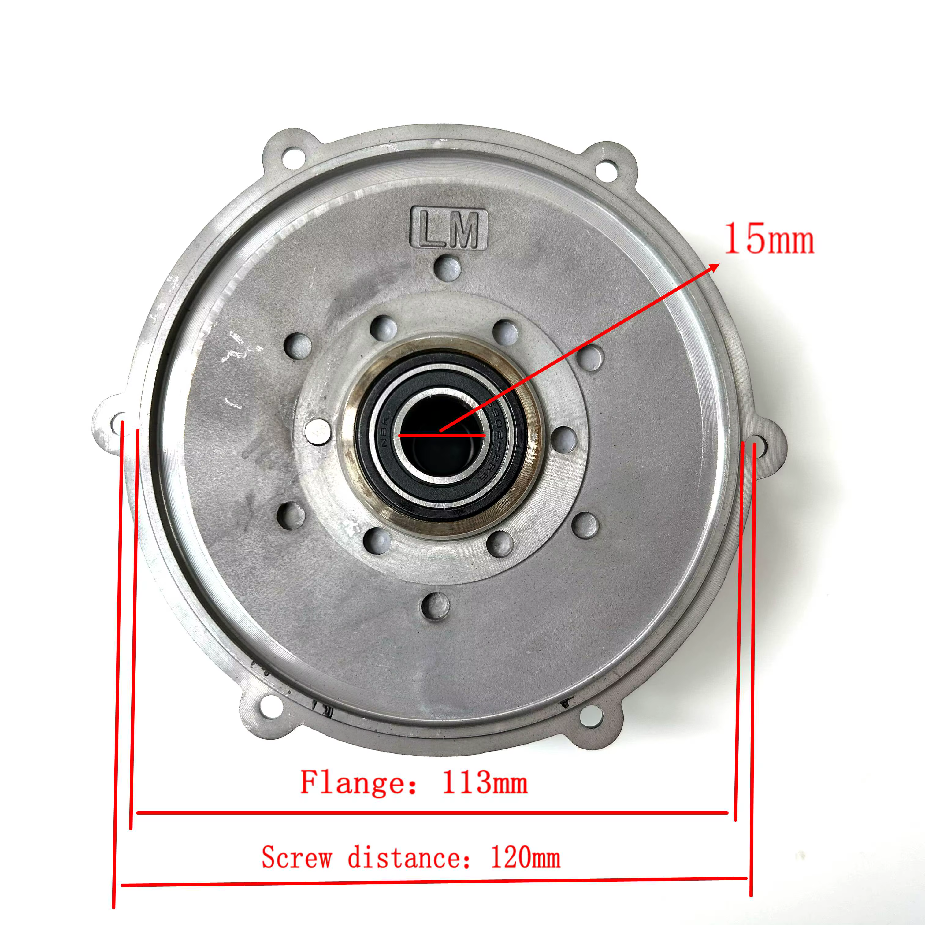 Couvercle de Cassette d'entraînement arrière de moteur à moyeu petit, 250W 350W, pièce de rechange p
