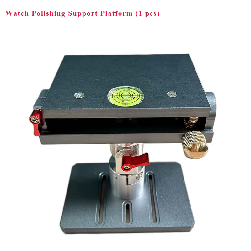 Plateforme de polissage pour boîtiers de montres ; Plateforme de polissage à angle fixe pour accesso