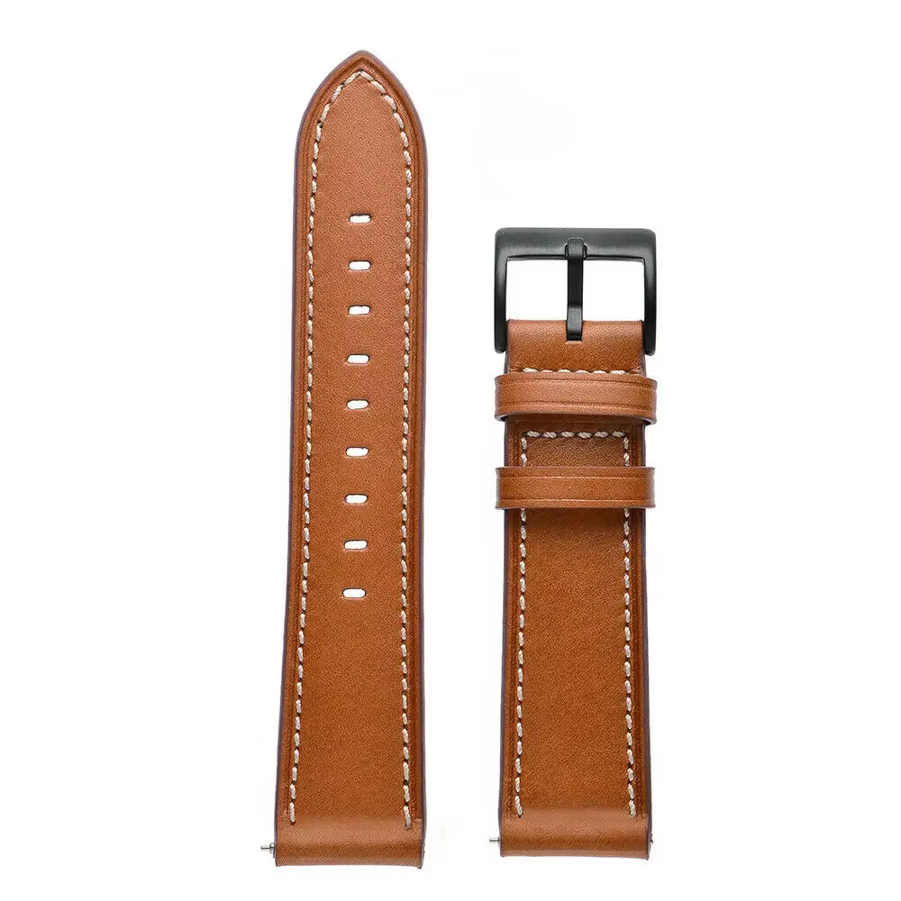 Bracelet en cuir de 22mm pour montre OnePlus 3 2 2R/OnePlus, 46mm, pour montre OPPO 4Pro X X2/Realme