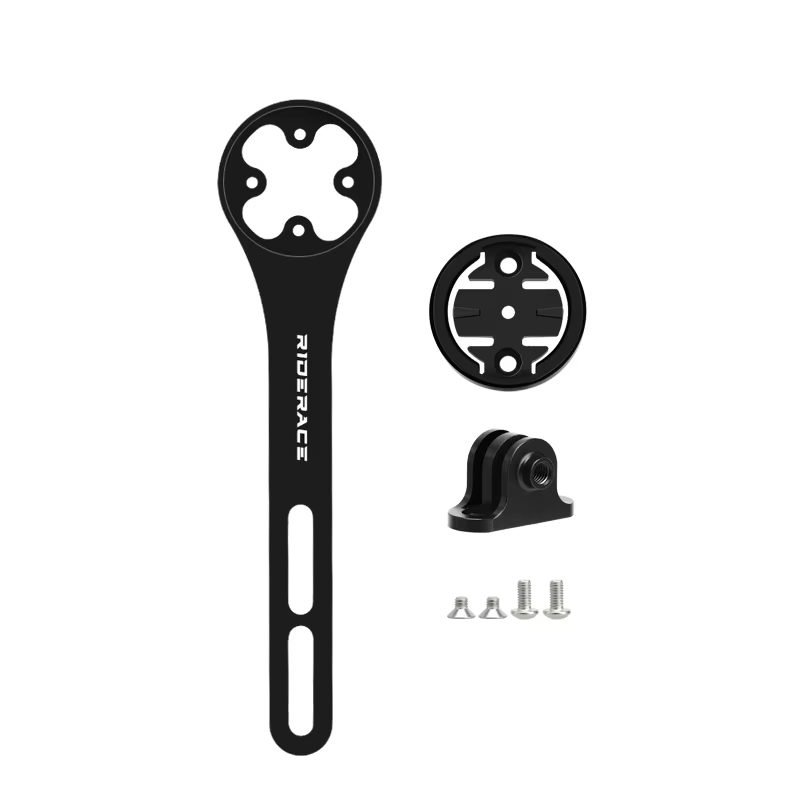 Support d'ordinateur de vélo en alliage d'aluminium pour Garmin GPS Gopro, caméra de sport, support