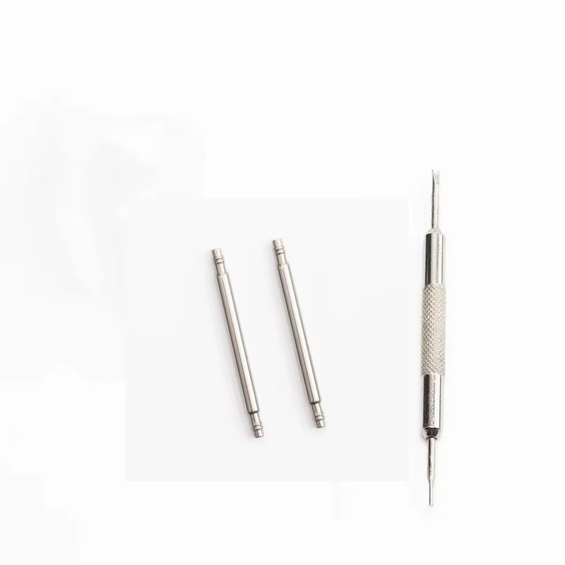 Kit d'outils de démontage de maillons de montre avec outil de barre à ressort et broches de maillons