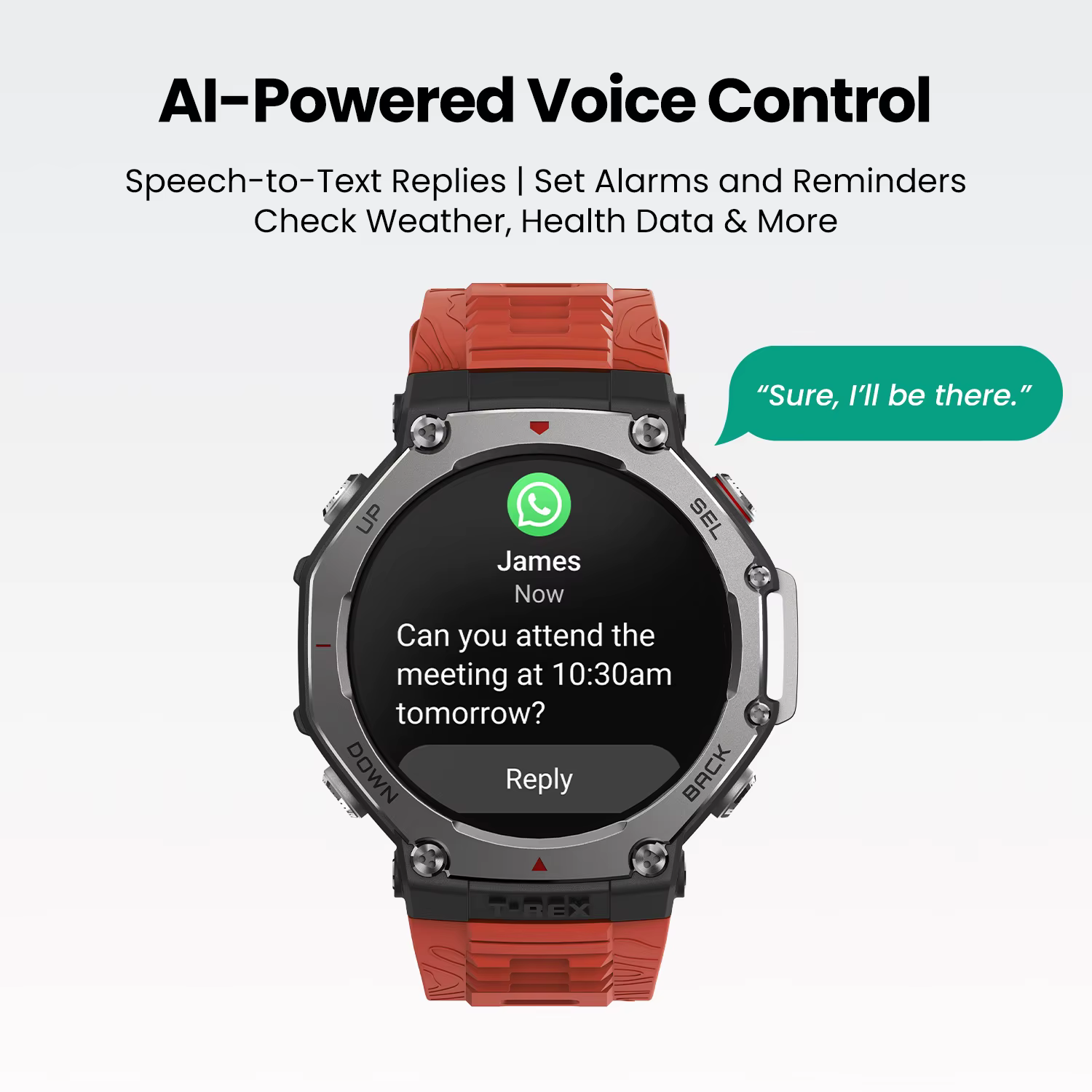 AMAZFIT-montre connectée T-Rex 3, 48mm, écran AMOLED, 27 jours d'autonomie, mode sport, 170
