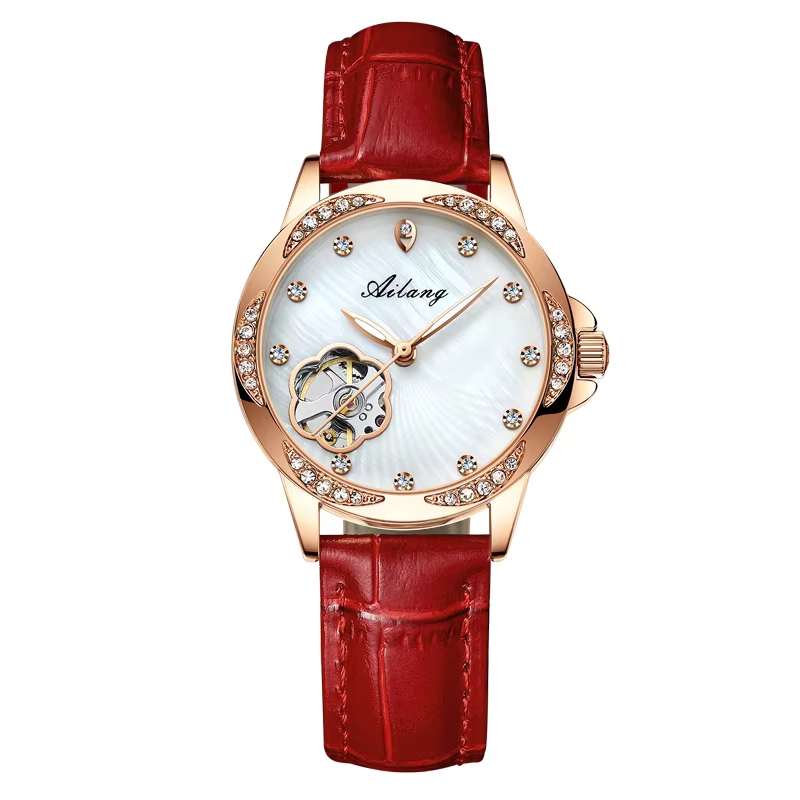 AILANG – montre mécanique pour femmes, montre de luxe élégante et décontractée, étanche, lumineuse, 