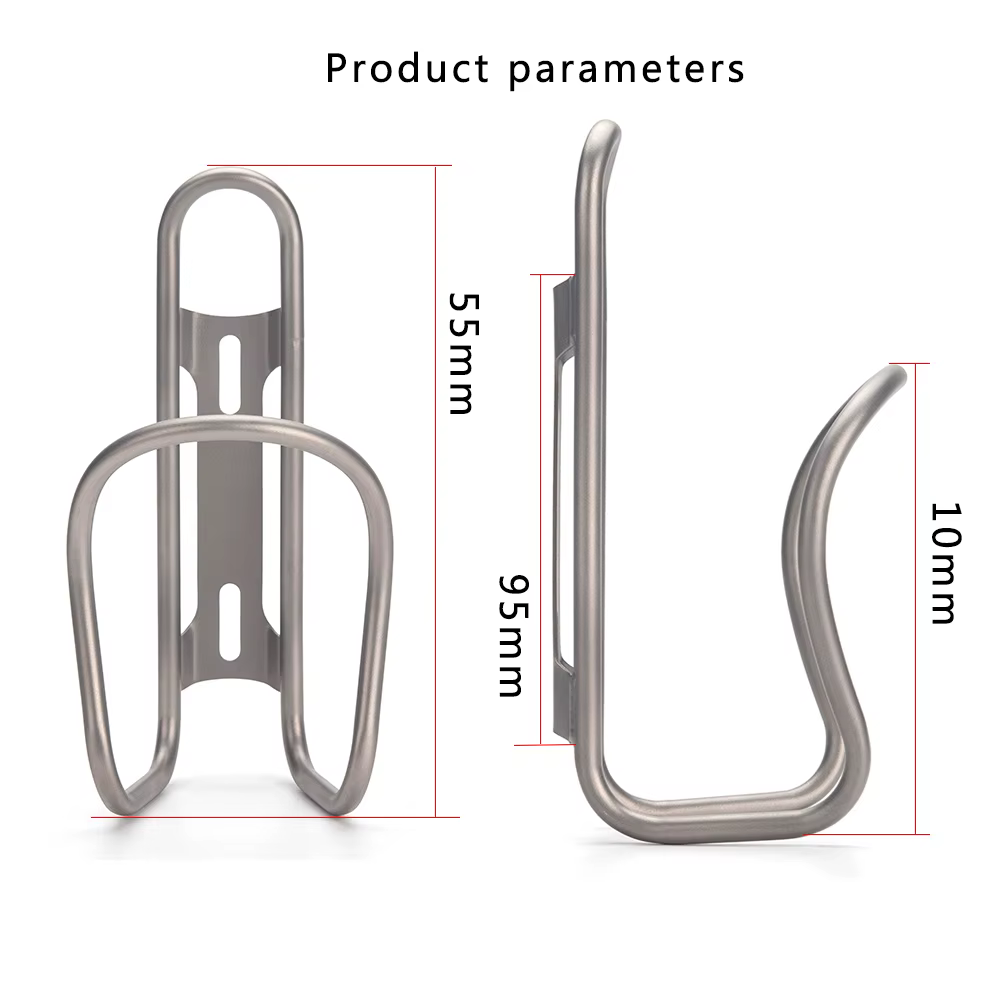 Porte-bouteille de vélo en titane ultraléger porte-bouteille vtt support de bouteille de vélo de rou