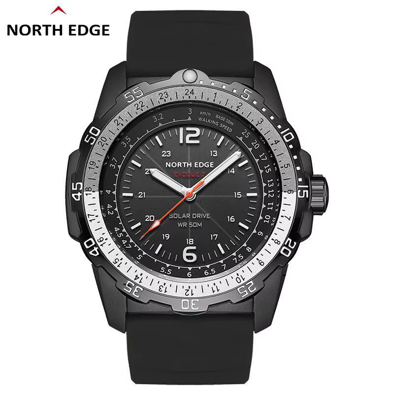 NORTH EDGE EVOQUE 2 montre militaire numérique pour hommes étanche 50M montres de Sport pour hommes