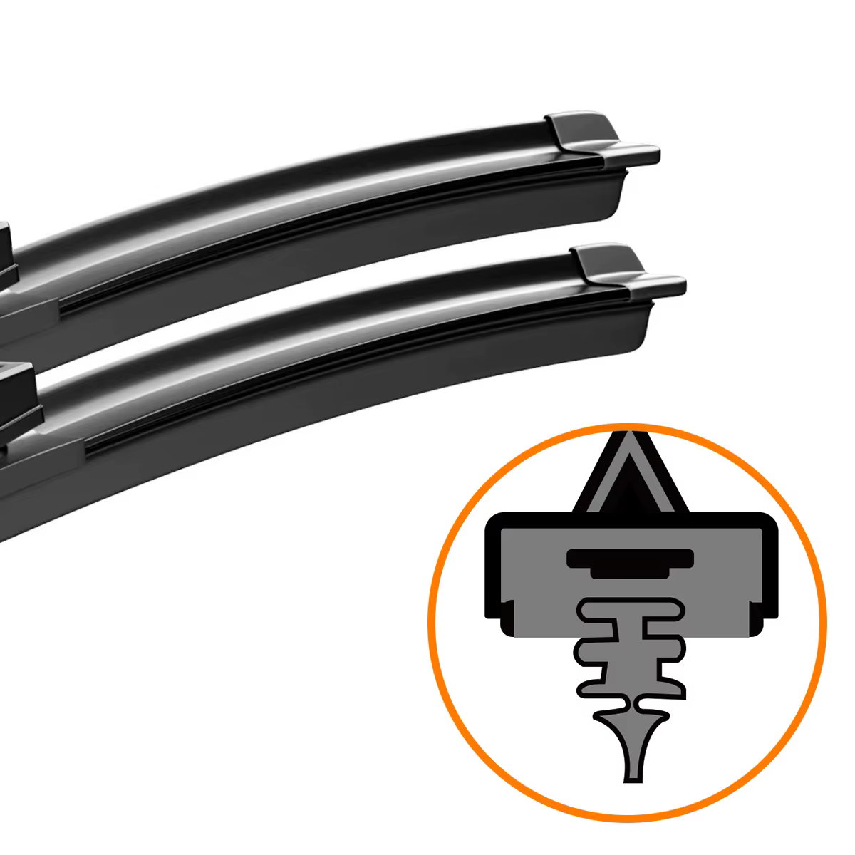 Essuie-glace avant adapté à Jeep Wrangler Tj Jk Jl 1996 – 2023, 2 pièces, accessoires de fenêtre de 