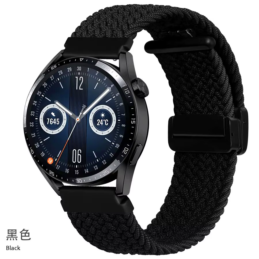 Bracelet à boucle tressée pour Suunto Race/Bande de montre intelligente verticale Bracelet en Nylon