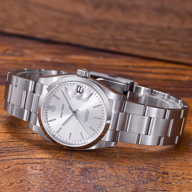 Baltany – montre automatique pour hommes, 36mm, mécanique, saphir plongeur, étanche 10ATM, C3 lumine