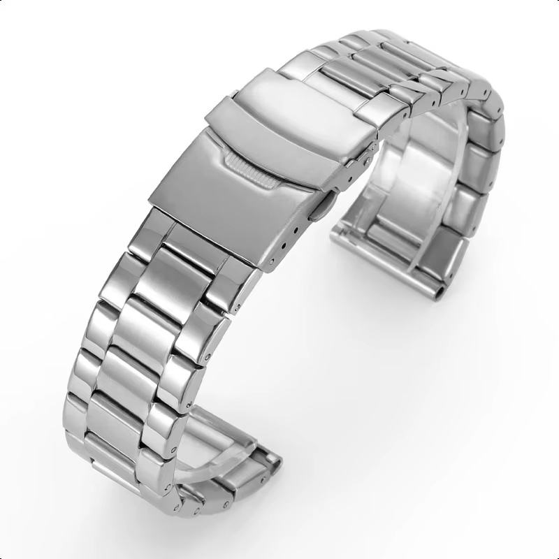 Bracelet de remplacement universel en métal, bracelets de montre en acier inoxydable de 20mm, 22mm,
