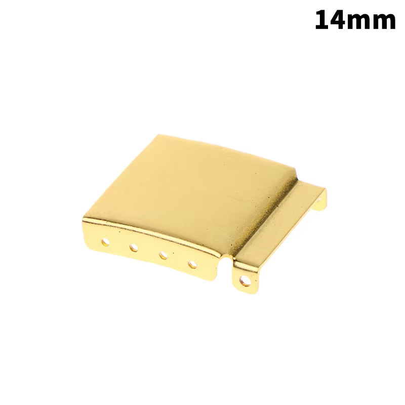 Extension de bracelet de montre en acier – Fermoir ajustable couleur or/argent, 12-24 mm, pour répar