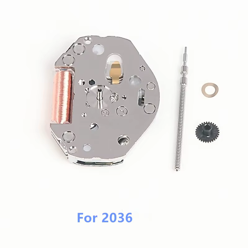 Mouvement de montre à quartz avec batterie pour Miyota 2036/2033/2039, accessoires de mouvement à qu