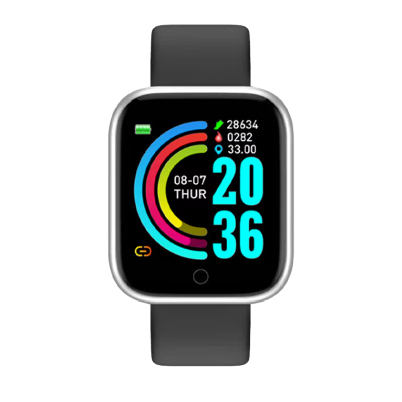 Montres intelligentes de sport étanches avec écran de document, bracelet de fitness Bluetooth, tensi
