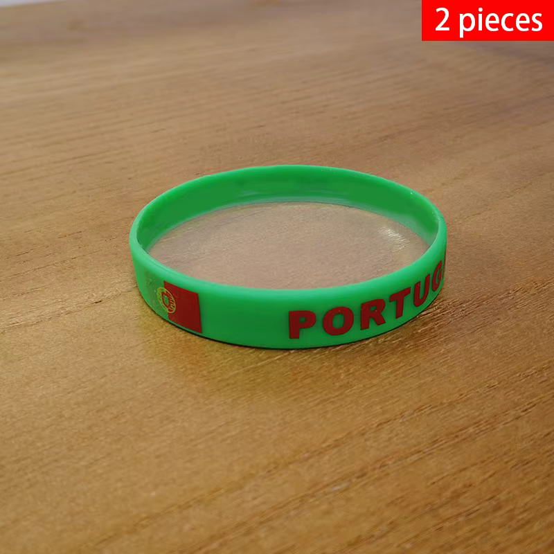 Bracelets de sport en silicone pour hommes et femmes, sensation nationale du Portugal, bracelet en c