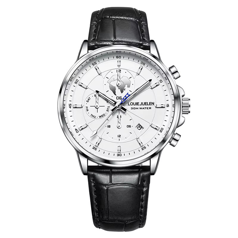 Montre automatique à remontage automatique pour homme, en acier inoxydable, nouvelle, avec affichage
