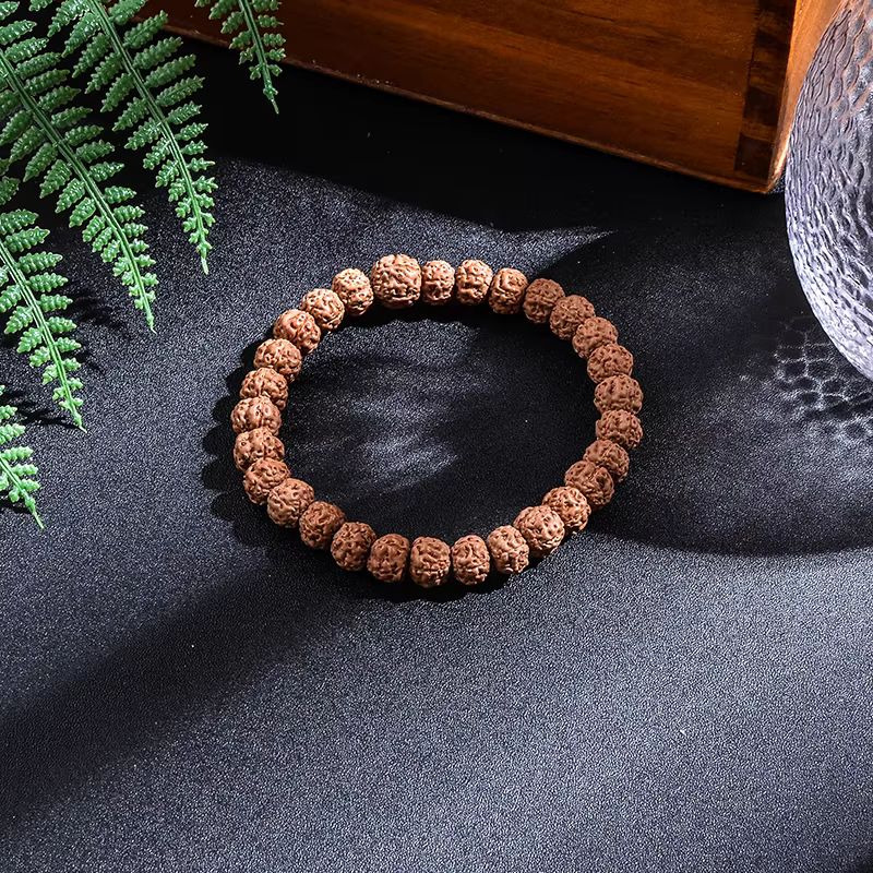 Bracelet en ULélastique Rudraksha, original