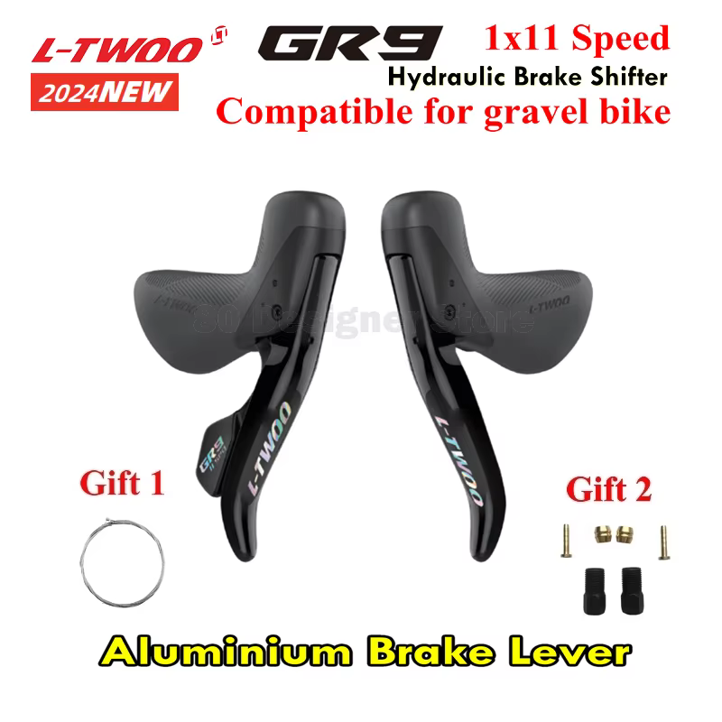 LTWOO-Leviers de frein à disque hydraulique GRT/RX/R9/GR9/R7 pour vélo de route, 1x12/1x1/10S, en al