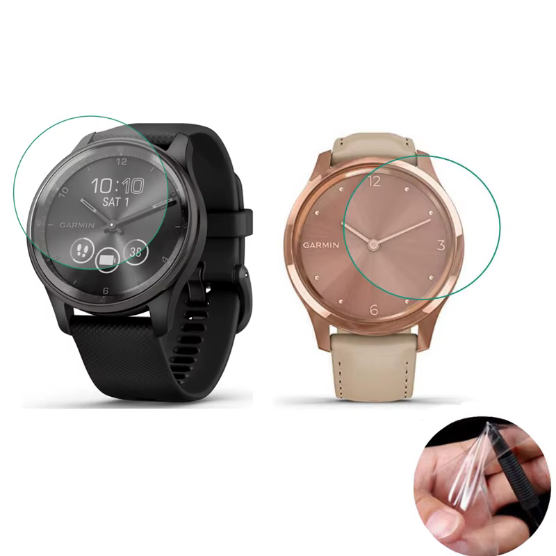 Film de protection souple en TPU pour montre intelligente Garmin Vivomove Trend/Sport/3/3S/Style/Lux