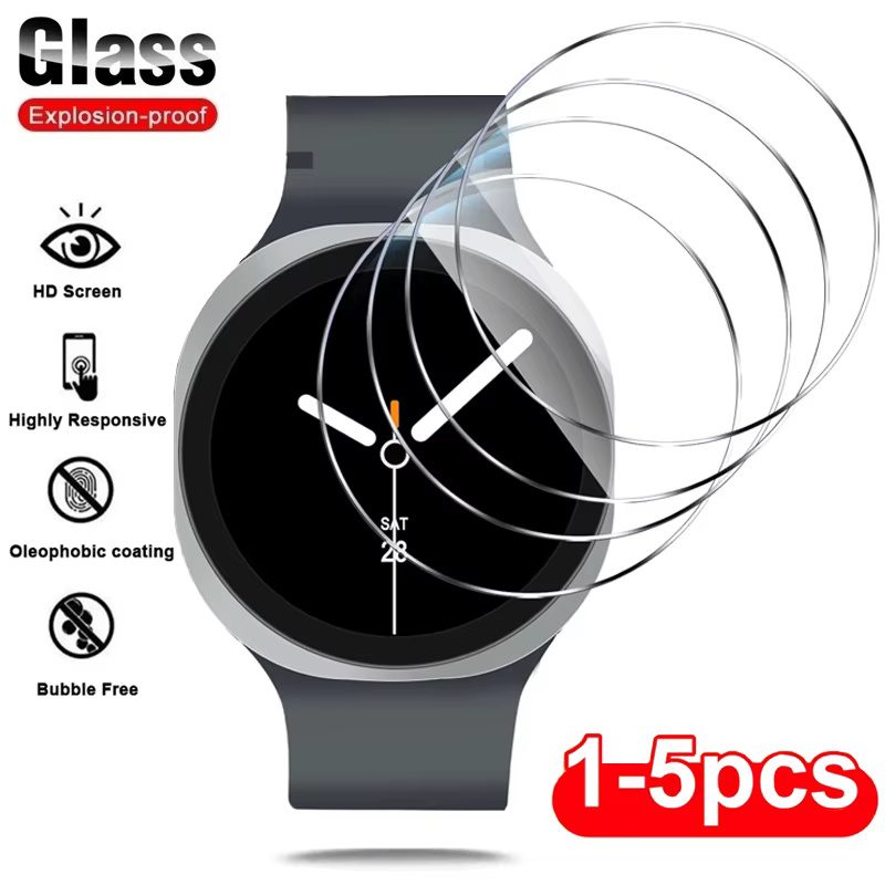 Film de protection en verre pour Samsung Galaxy Watch Ultra 8 7 6 5 4, protecteur d'écran série Sams