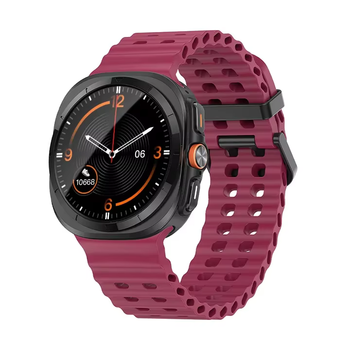 Bracelet marin pour Samsung Galaxy Watch ultra 2025/7 ultra, accessoires, Bracelet de Sport en silic