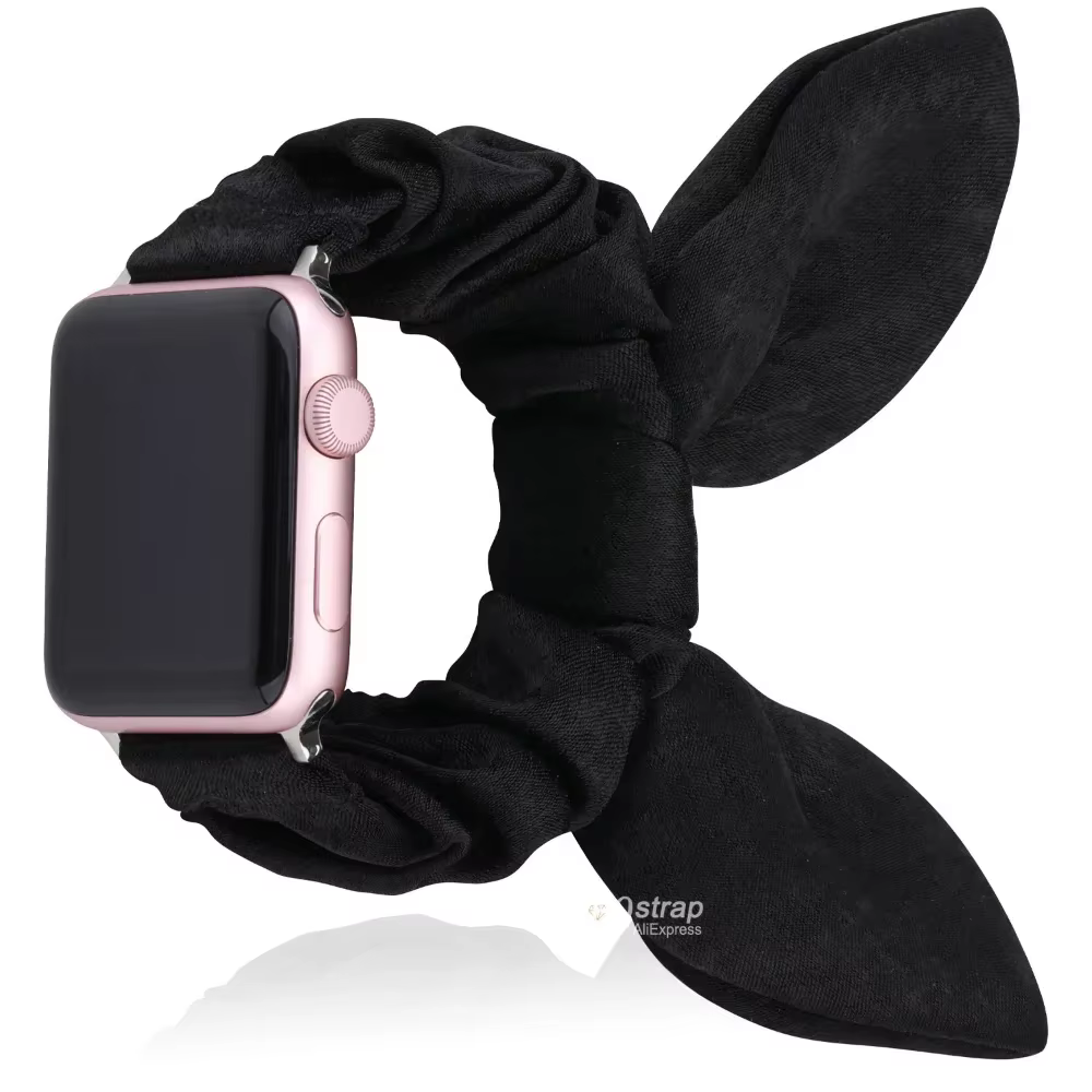 Bracelet en tissu élastique pour Bracelet de montre Apple 41mm 40mm 45mm 44mm 38/42mm Bracelet pour