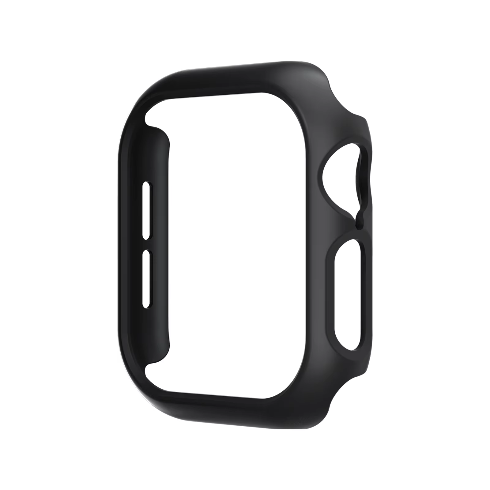 Coque mate pour Apple Watch 46 mm 45 mm 41 mm 42 mm 40 mm 44 mm, cadre de protection en polycarbonat
