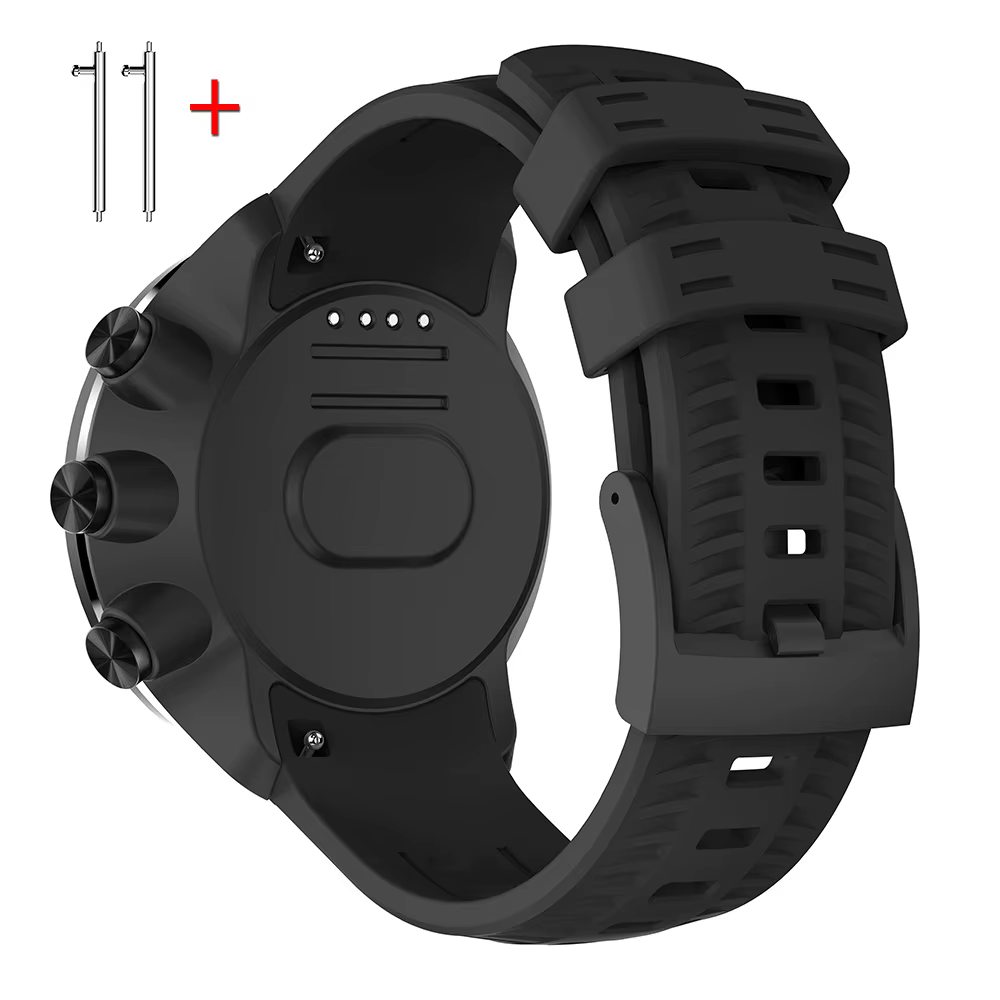 Sangle pour Suunto 9/D5 |   Pour Suunto Spartan Sport bracelet de montre Original en Silicone de hau