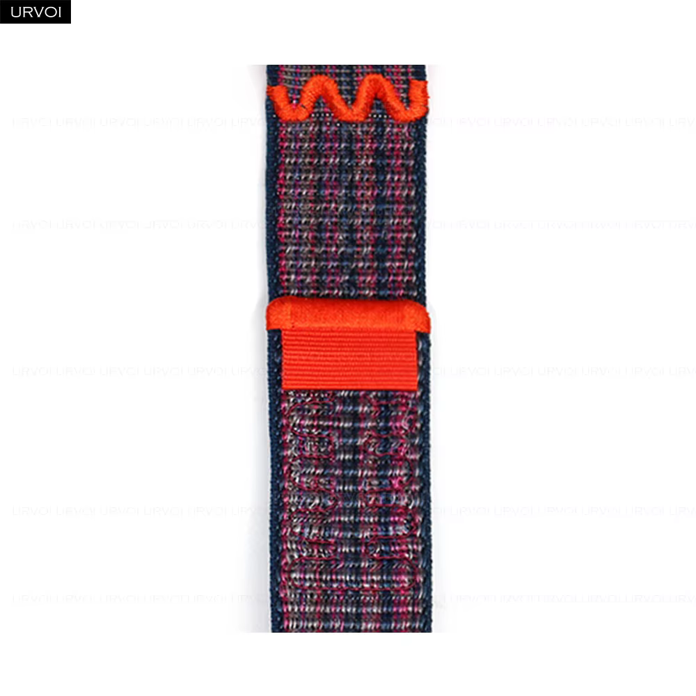 URVOI N Sport boucle pour Apple Watch série 11 10 9 8 7 6 SE boucle en Nylon tissé bande d'onglet de