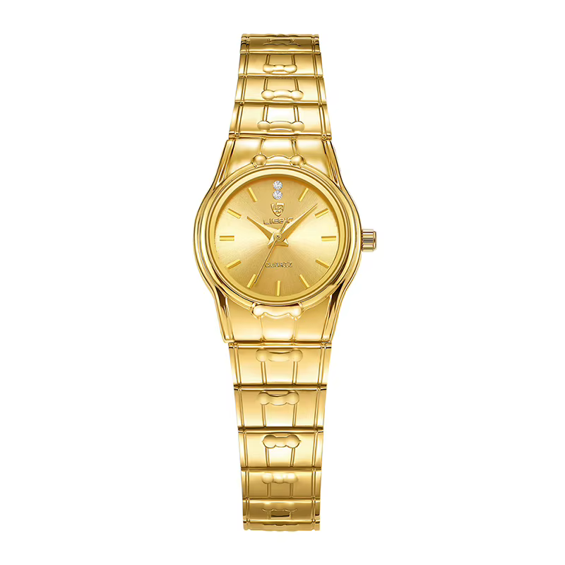 LIEBIG mode Quartz femmes montre-bracelet femme de luxe en acier inoxydable bande originale étanche 