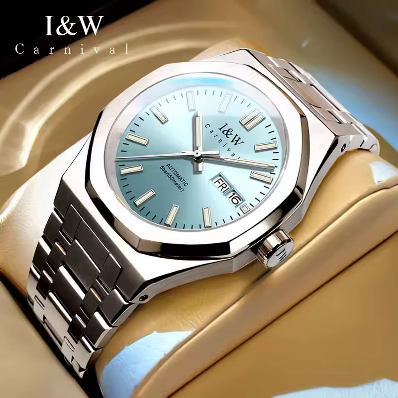 CARNIVAL – montre mécanique pour hommes, marque de luxe, saphir, mouvement MIYOTA, montres-bracelets