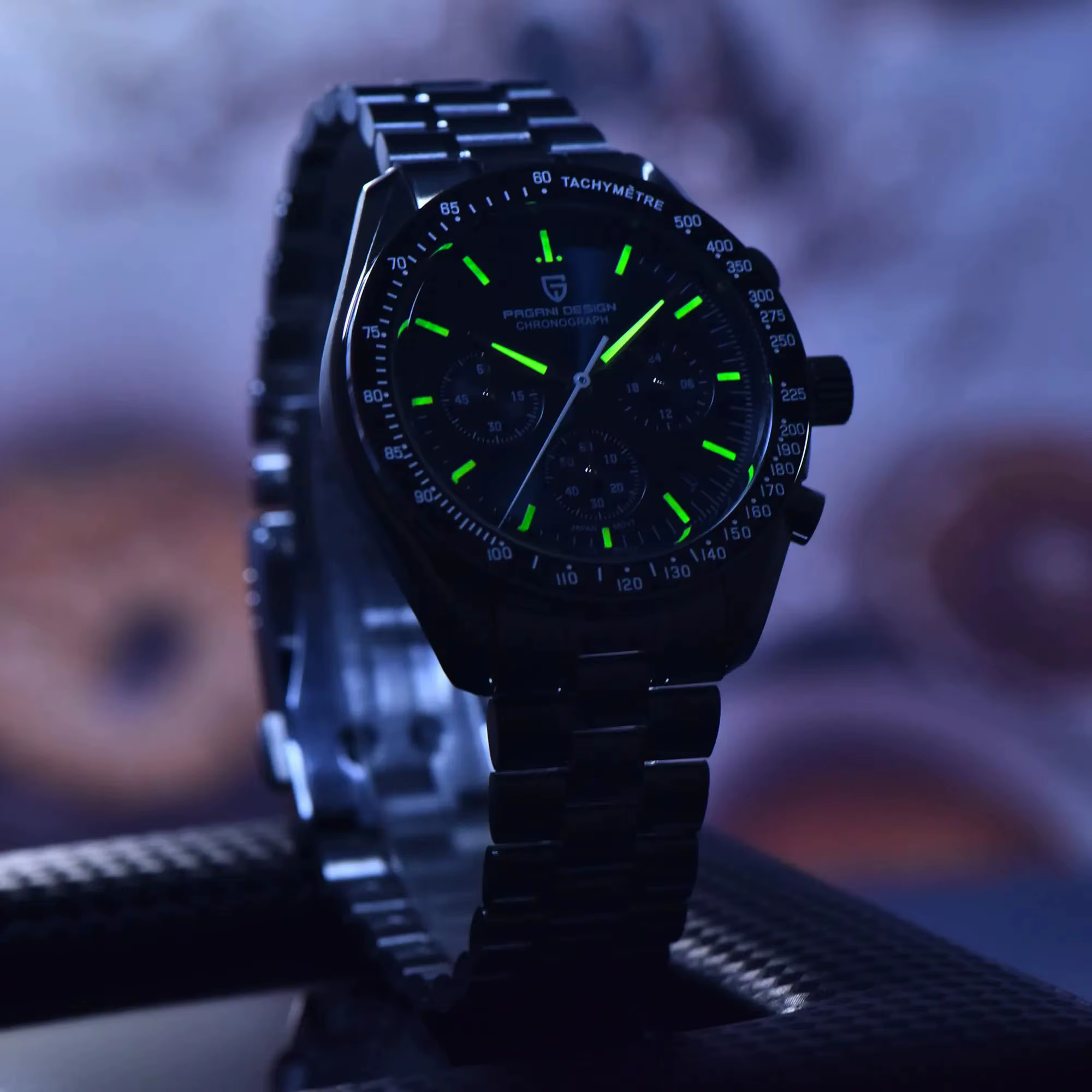 Nouvelle montre PAGANI DESIGN 2026, hommage à CK2998, montre lunaire, montres à quartz rétro de luxe