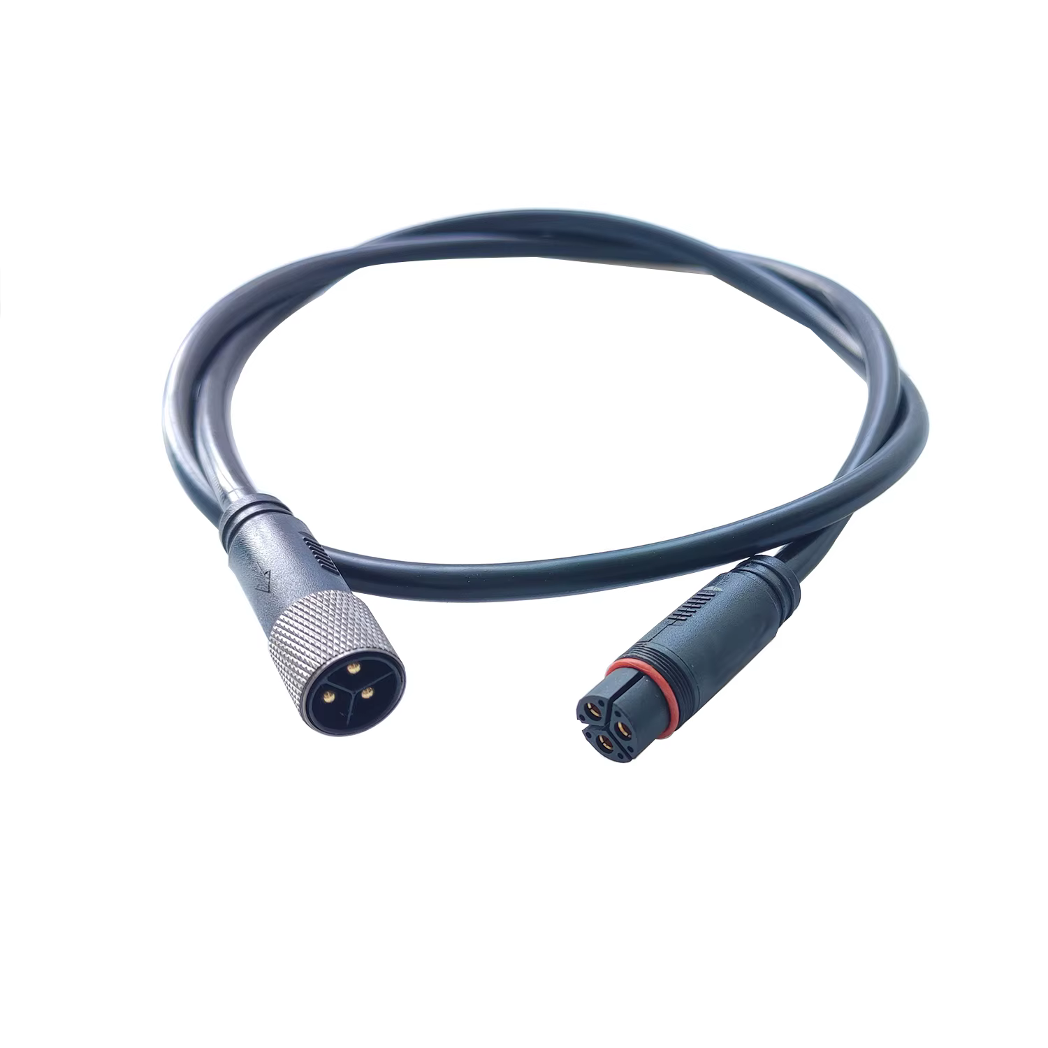 YLS L915 Connecteur étanche à 9 broches, verrouillage à vis, câble moteur mâle et femelle, L = 1000m
