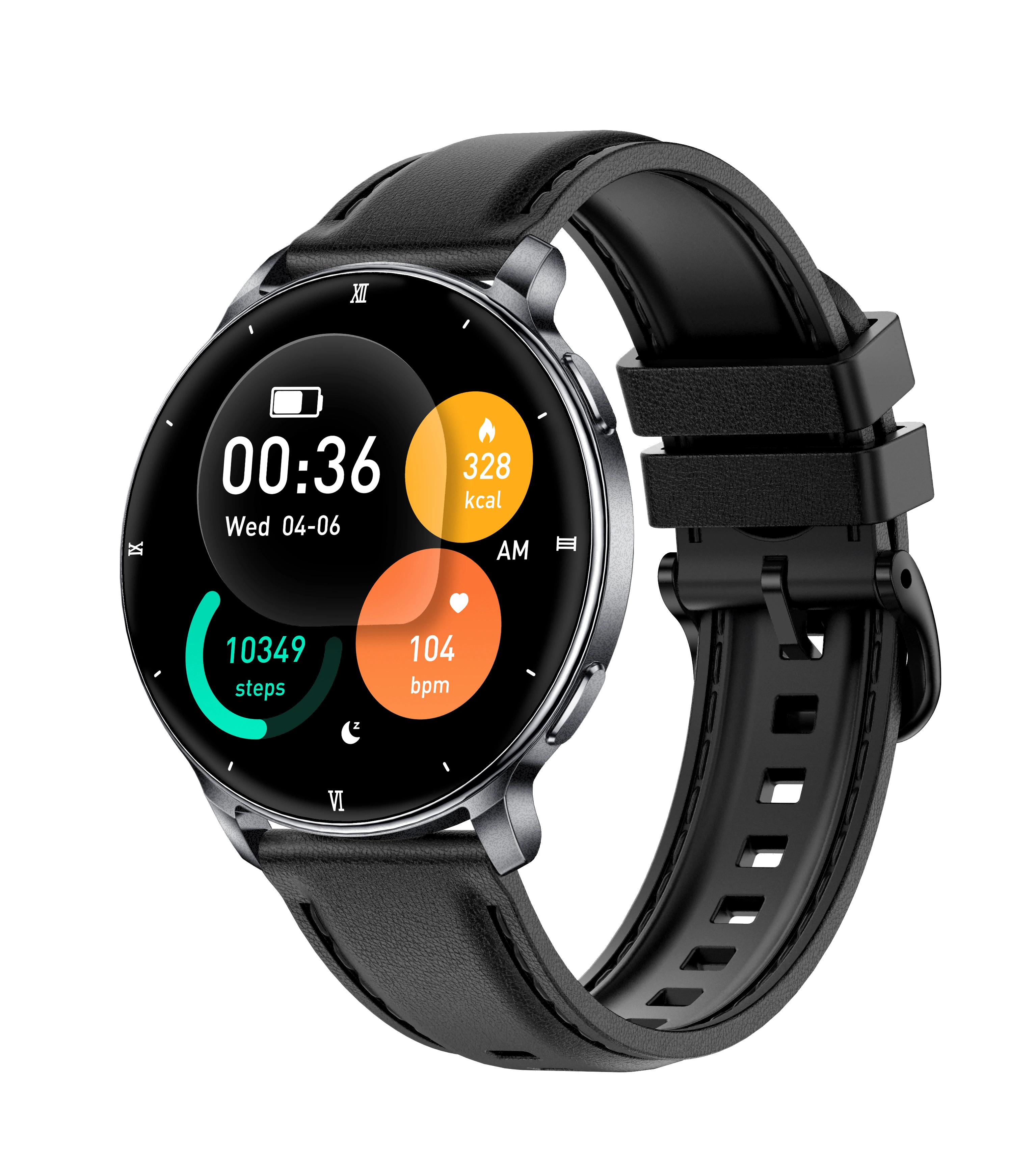 Nouvelle montre connectée Bluetooth 2026 avec écran AMOLED 1,32 pouces, étanche et ultra-fine, pour 