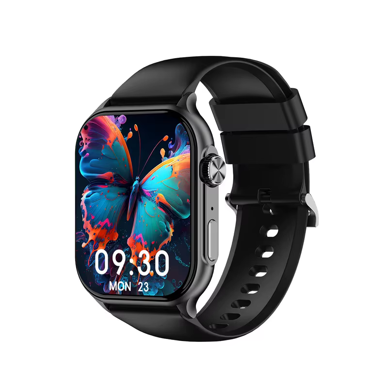 Montre connectée Lenovo 2025 pour hommes, surveillance de la santé, fréquence cardiaque, appel Bluet