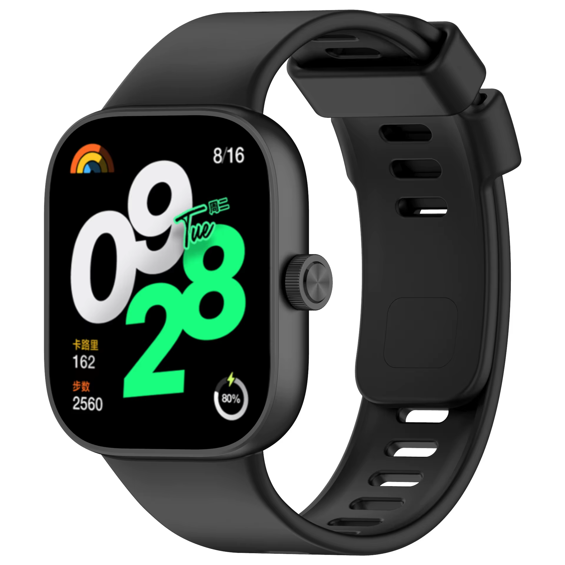 Bracelet en Silicone Original pour montre connectée Redmi 4 5 6, accessoires de Sport