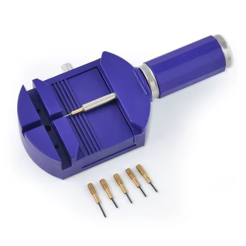 Ajusteur de Bracelet de montre, dissolvant de sangle de lien avec 5 broches, ensemble d'outils de ré