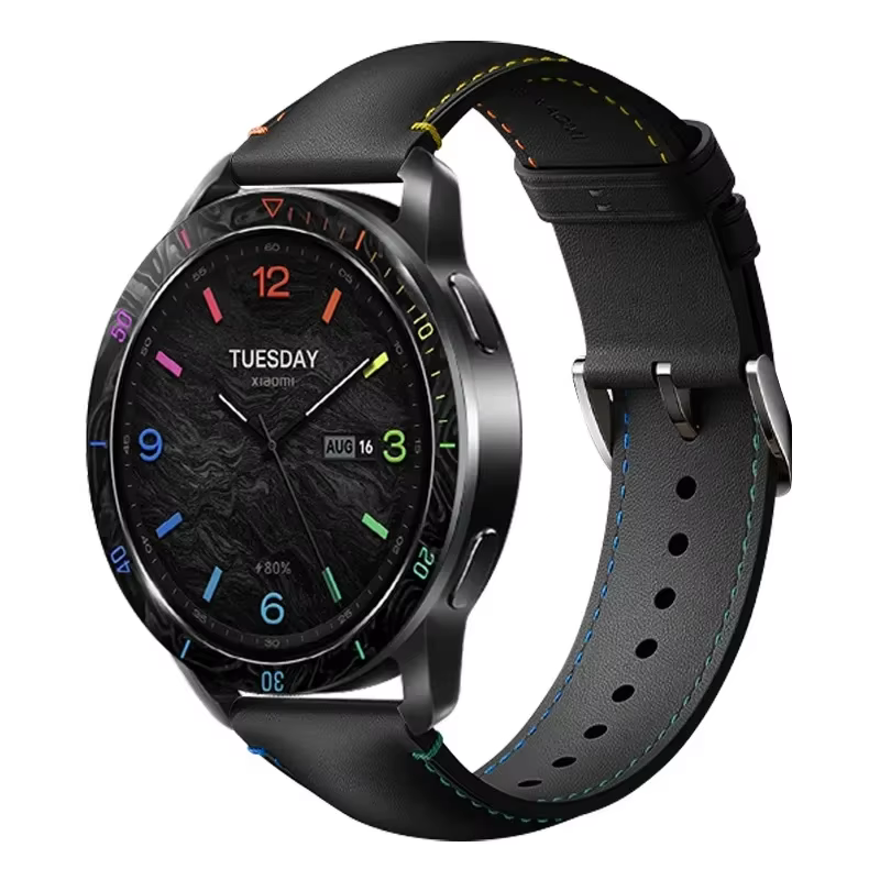 Bracelet en cuir souple actif pour montre Xiaomi S4 S3/S2/S1, 22MM, couleur 2/1, série Sport, access
