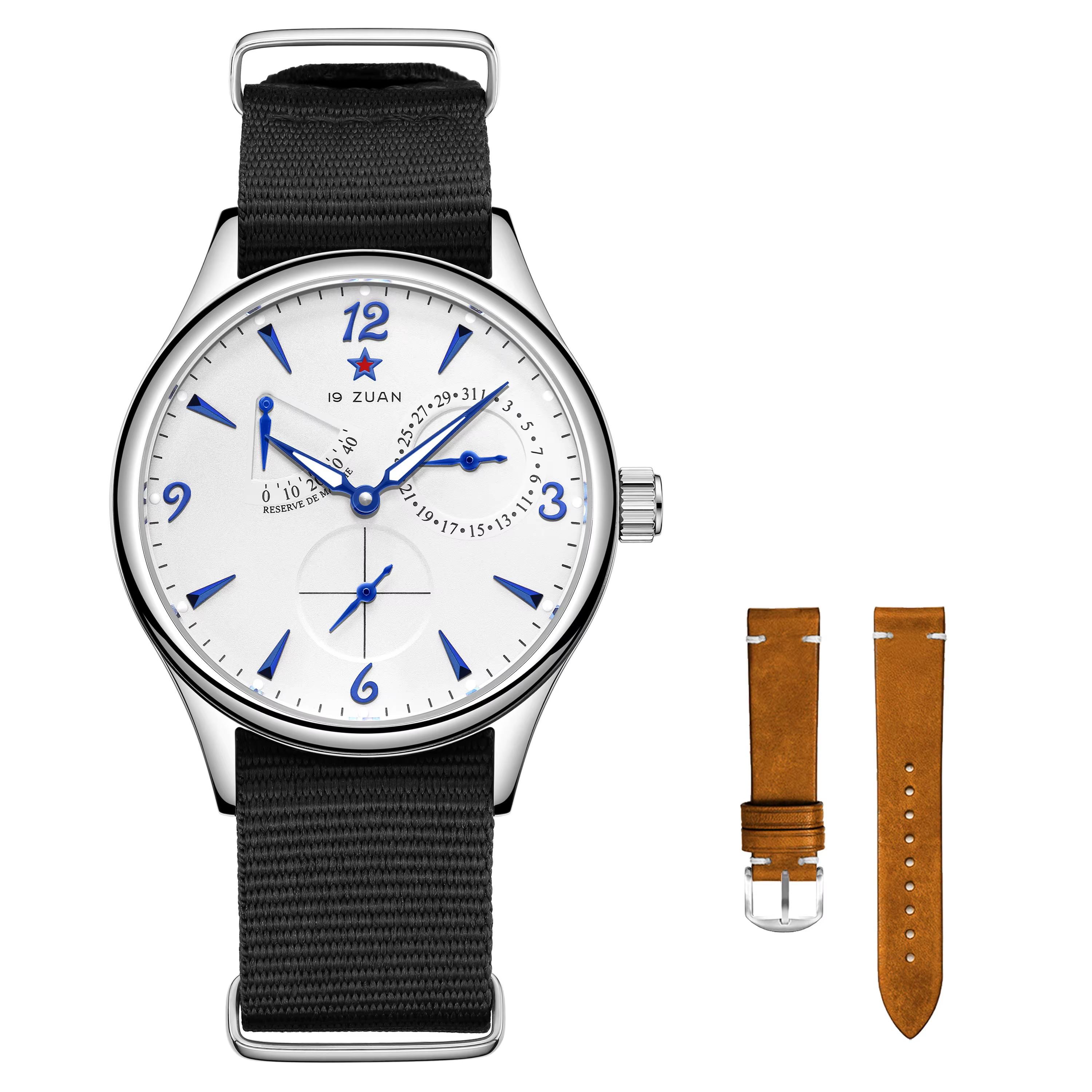 Seagull – montre pilote 1963 pour hommes, 40mm, ST1780, mouvement mécanique automatique, cristal sap